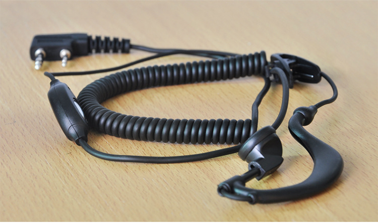 Curve slušalica Lei Jiesheng, kabel 150 cm, za UV5R radio
