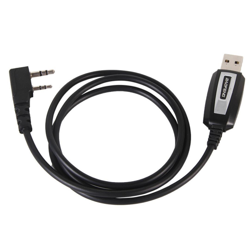 Baofeng USB kabel za zapis frekvencije za UV-5R – domet 5-10 km, bez baterije, protuklizni