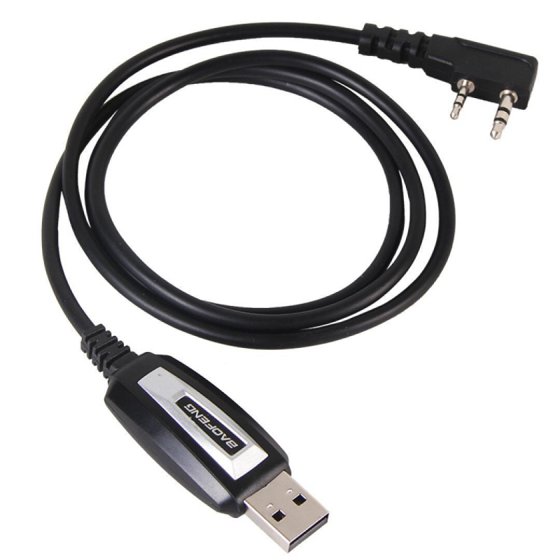 Baofeng USB kabel za zapis frekvencije za UV-5R – domet 5-10 km, bez baterije, protuklizni