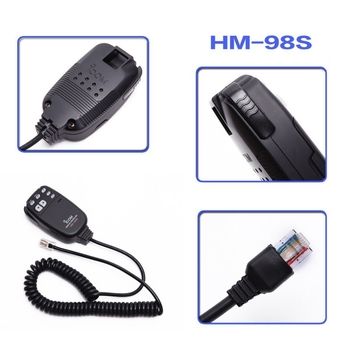 HM-98S mikrofon za ICOM IC2100H/IC-2200H/IC-2800H s tipkama; model 98S; domet 10–50 km; bez baterije; otporan na prašinu