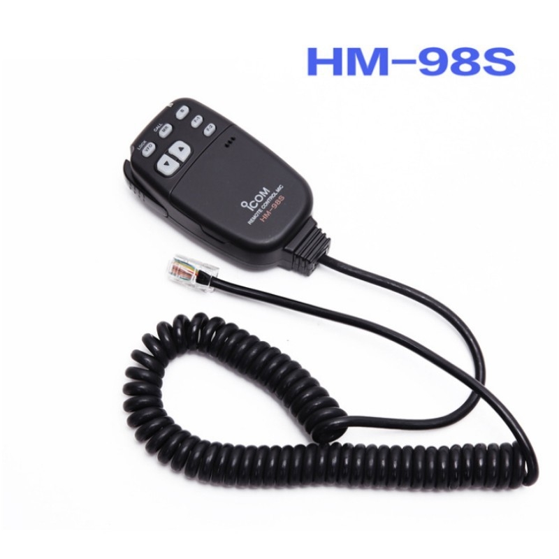 HM-98S mikrofon za ICOM IC2100H/IC-2200H/IC-2800H s tipkama; model 98S; domet 10–50 km; bez baterije; otporan na prašinu