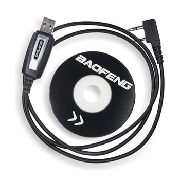 Baofeng USB programski kabel za UV-5R/888S — kabel za programiranje frekvencija, protiv smetnji