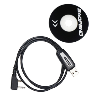 Baofeng USB programski kabel za UV-5R/888S — kabel za programiranje frekvencija, protiv smetnji