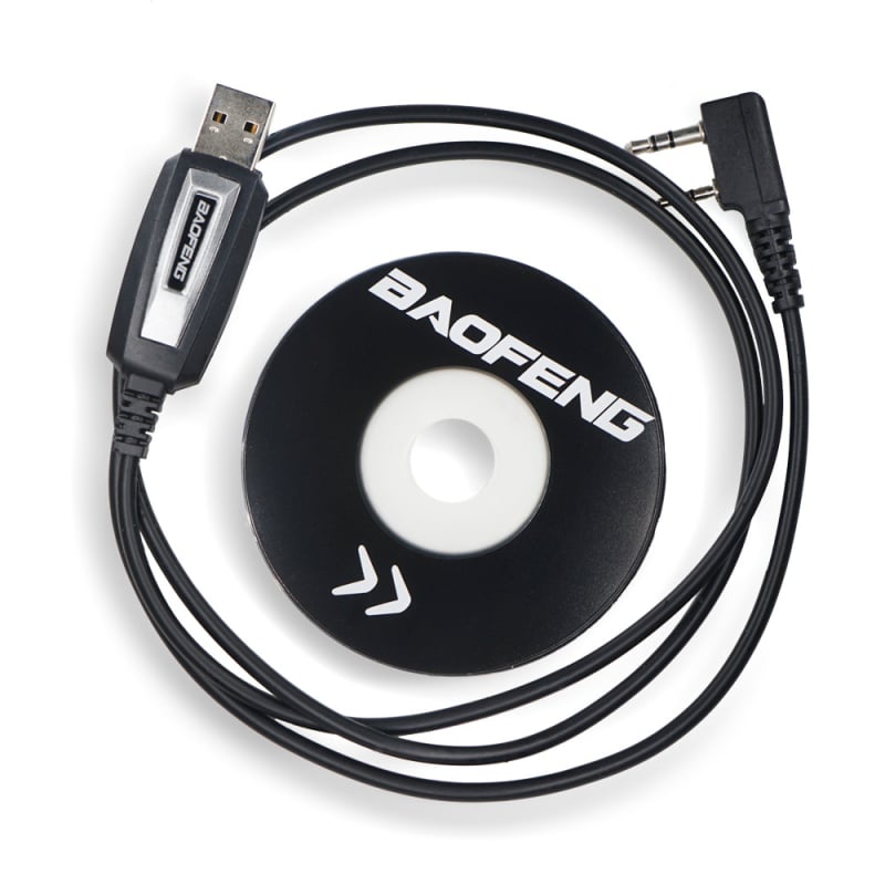Baofeng USB programski kabel za UV-5R/888S — kabel za programiranje frekvencija, protiv smetnji