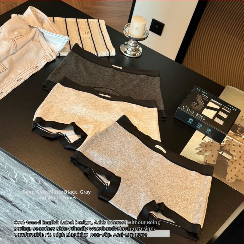 Γυναικείες βαμβακερές μποξέρ εσώρουχα με αντιβακτηριακές ιδιότητες και διαπνοή, μέση μεσαίου ύψους, μήκος 18 εκ.