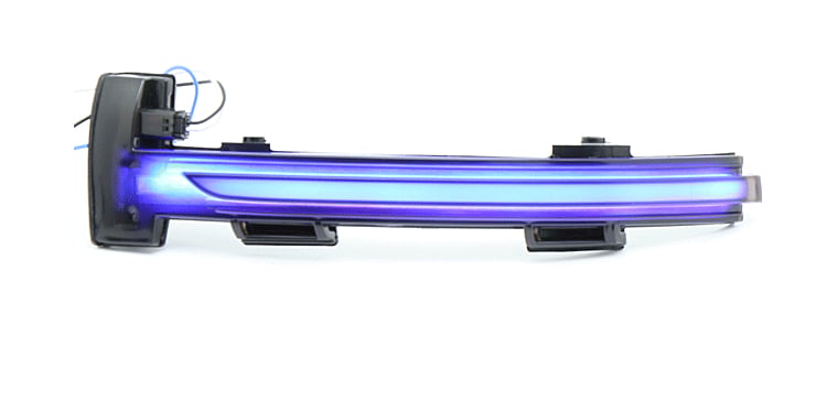 Retrovizor s LED sekvencijskim pokazivačem smjera za VW Sagitar, Bora, Lavida i Passat — DZ00XST, ABS+PMMA, LED, 2W, 12V