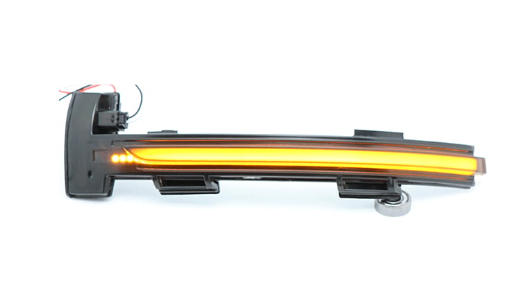 Retrovizor s LED sekvencijskim pokazivačem smjera za VW Sagitar, Bora, Lavida i Passat — DZ00XST, ABS+PMMA, LED, 2W, 12V