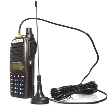 Automobilska antena – mini, prijenosna, visokog ziska, UV-10R kompatibilna (raspon frekvencija 5–10 km, teoretski domet 5–10 km, bez baterije)
