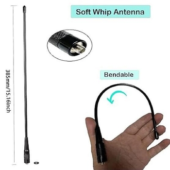 Antena za Radtel Rt-490, Rt-470, Rt-830, Rt-850, Rt-890 – ZX, domet 5–10 km, bez baterije, zaštita od pada