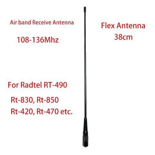 Antena za Radtel Rt-490, Rt-470, Rt-830, Rt-850, Rt-890 – ZX, domet 5–10 km, bez baterije, zaštita od pada