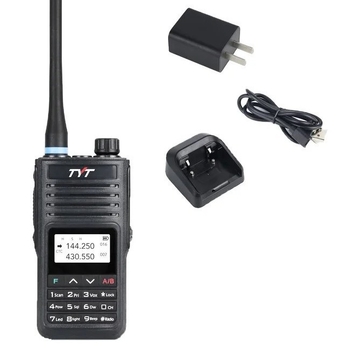 Walkie-Talkie IP68 vodootporan, USB-C priključak, dvoband, 199 kanala, doseg 5–10 km