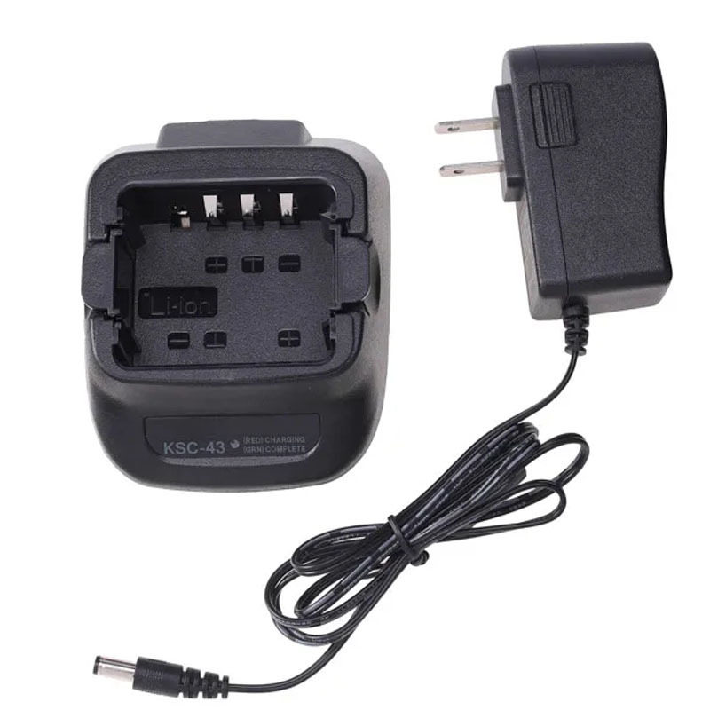 Зарядно за рации за KSC-43, KNB-29N, KNB-53N, KNB-45L, KNB-63L, KNB-65L69L – честотен диапазон 10–50 км, теоретичен обсег 10–50 км, без батерия, удароустойчив