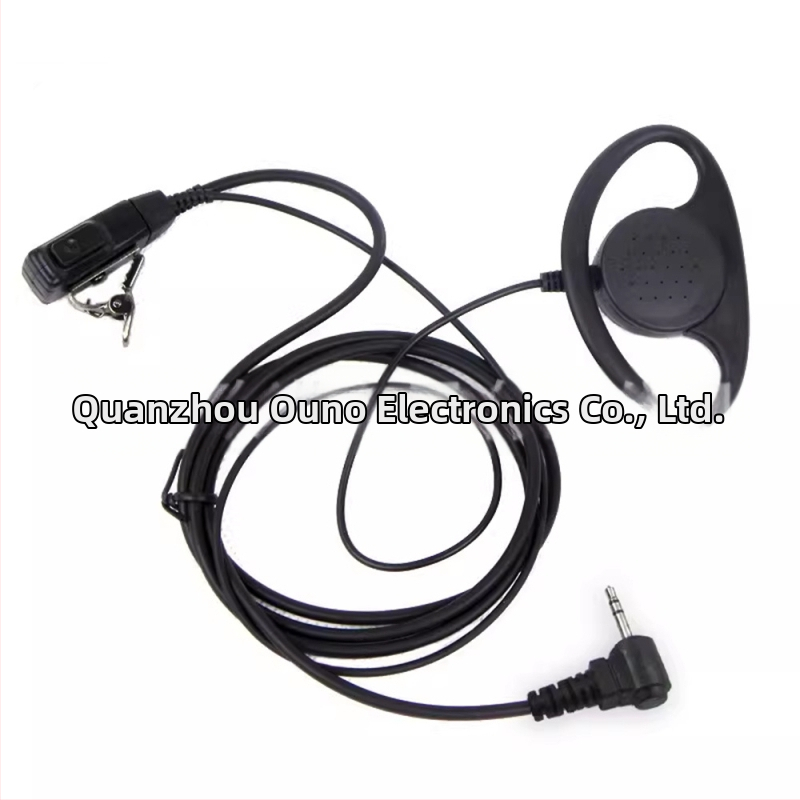 Ušné slúchadlo pre Motorola Walkie-Talkie T5482/6200/5820, 2,5 mm konektor, prachuvzdorné, bez batérie