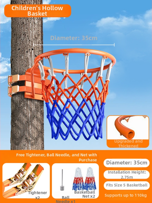 Стенно монтирана външна баскетболна кошница, без пробиване, преносим стенд за деца и възрастни