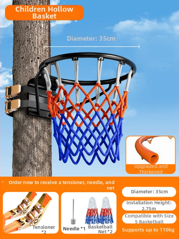 Стенно монтирана външна баскетболна кошница, без пробиване, преносим стенд за деца и възрастни