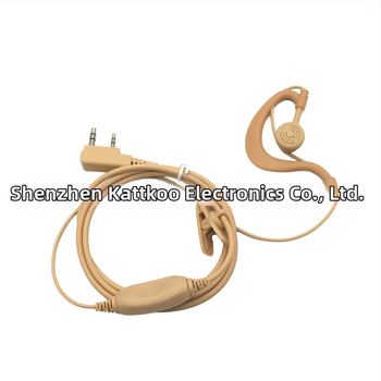 Slúchadlo na walkie-talkie, Model K, rozsah 3–5 km, bez batérie, 120 cm kábel, odolné voči prachu