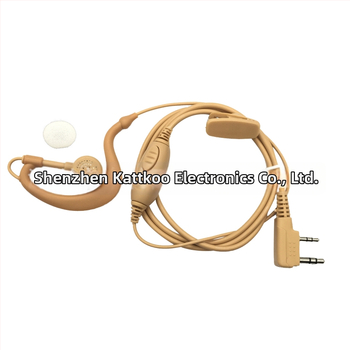 Slúchadlo na walkie-talkie, Model K, rozsah 3–5 km, bez batérie, 120 cm kábel, odolné voči prachu