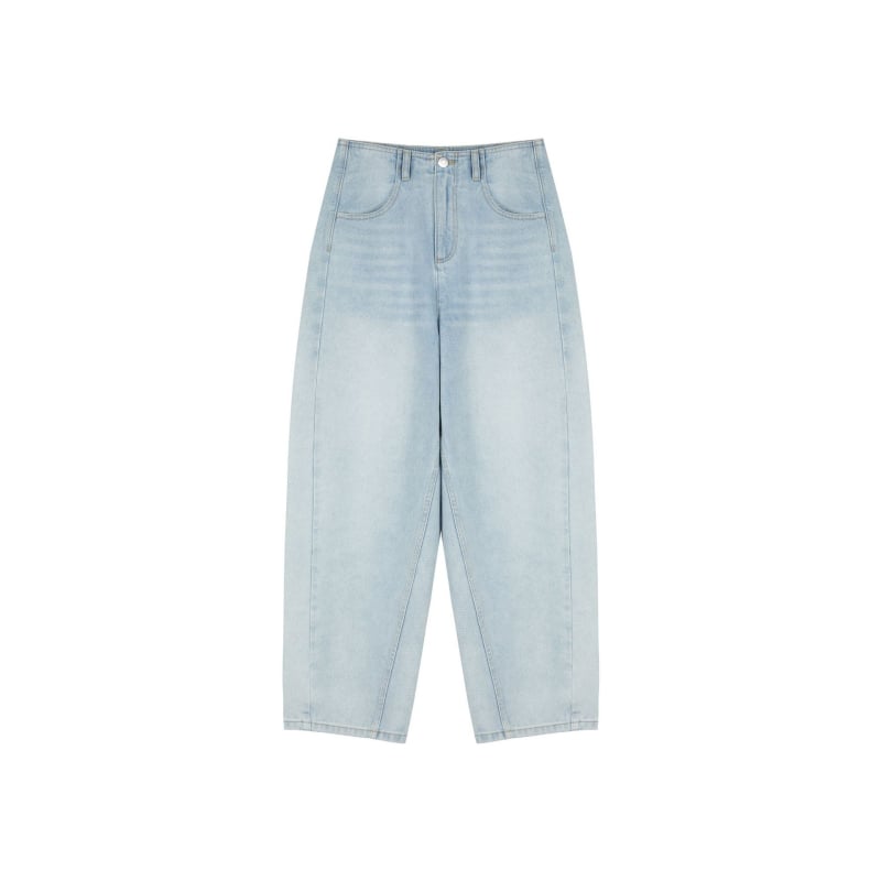 Traperice sa srednjim pojasom, uski kroj (tapered), 95% pamuk, mikroelastičan, proljeće 2025