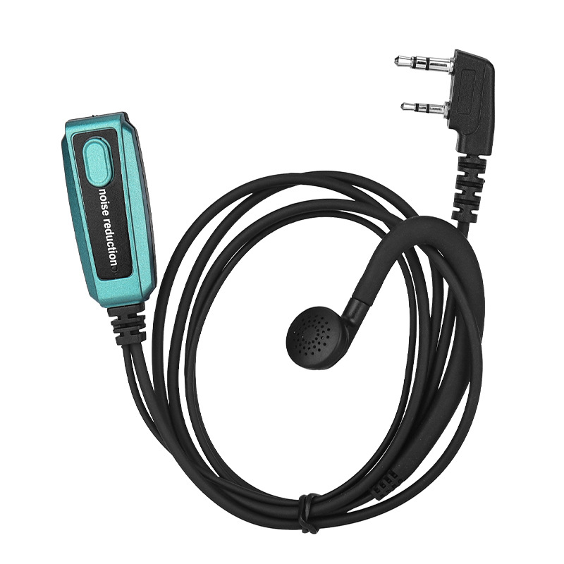 Slušalica za radiostanicu sa silikonskim mekanim ušnim hvatalom, kabel 130 cm, impedancija 50 Ω, osjetljivost 1.5