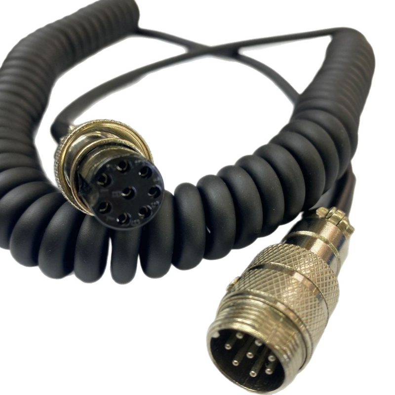 Kodomini 8-ядрен авиационен конектор за микрофон удължител за автомобилна радиостанция – антиинтерференция, диапазон 1.5–3 км, без батерия