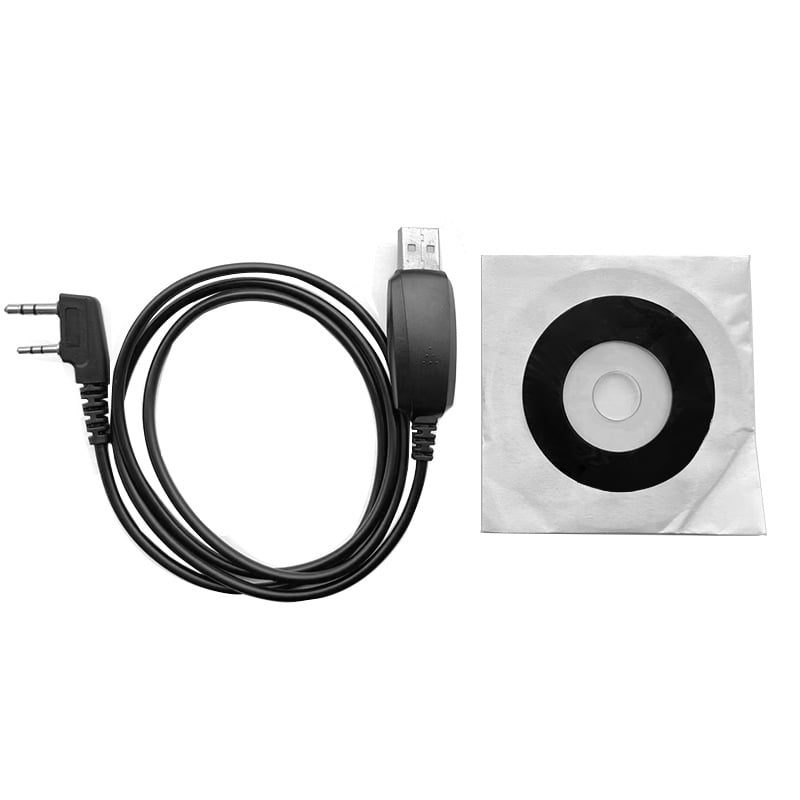 Baofeng kabel za programiranje frekvencija UV-5R/BF-888S, kompatibilan UV-K5/K6, otporan na prašinu, bez baterije, teorijski domet do 1,5 km
