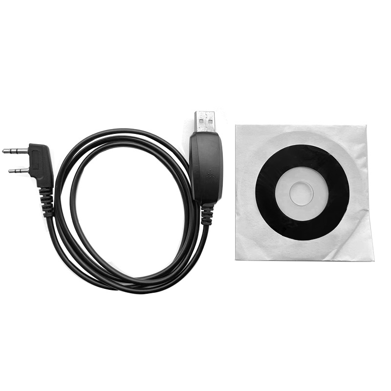 Baofeng kabel za programiranje frekvencija UV-5R/BF-888S, kompatibilan UV-K5/K6, otporan na prašinu, bez baterije, teorijski domet do 1,5 km