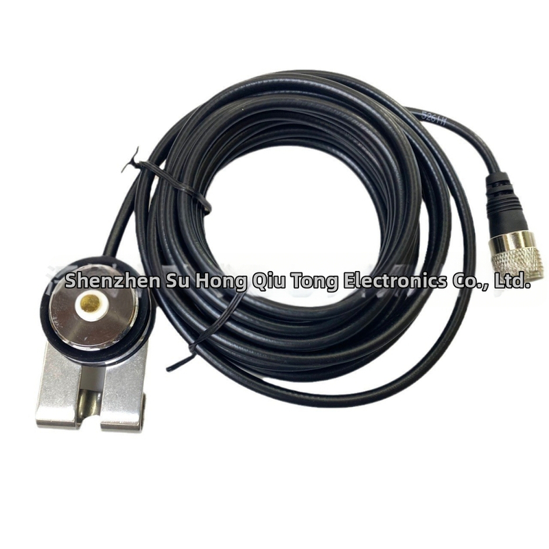 Klip na montáž antény s NMO základňou, PL259 konektor a 5 m RG58 kábel – proti rušeniu, dosah 1,5–3 km