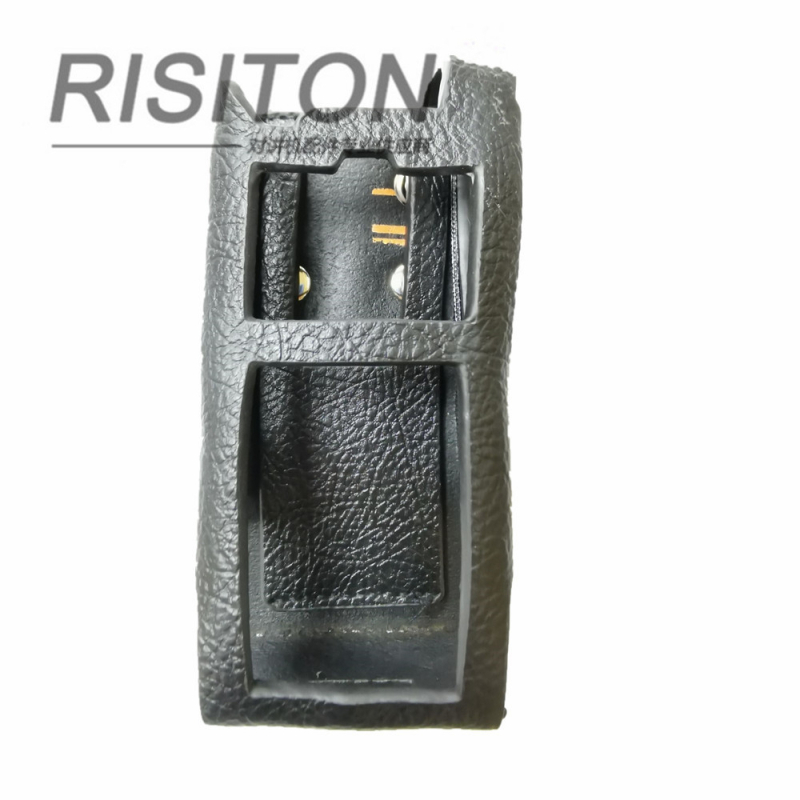 Husă din piele pentru radio portabil PT-3100, piele de vacă prim-strat, protecție anti-cadere, VHF/UHF, 5W