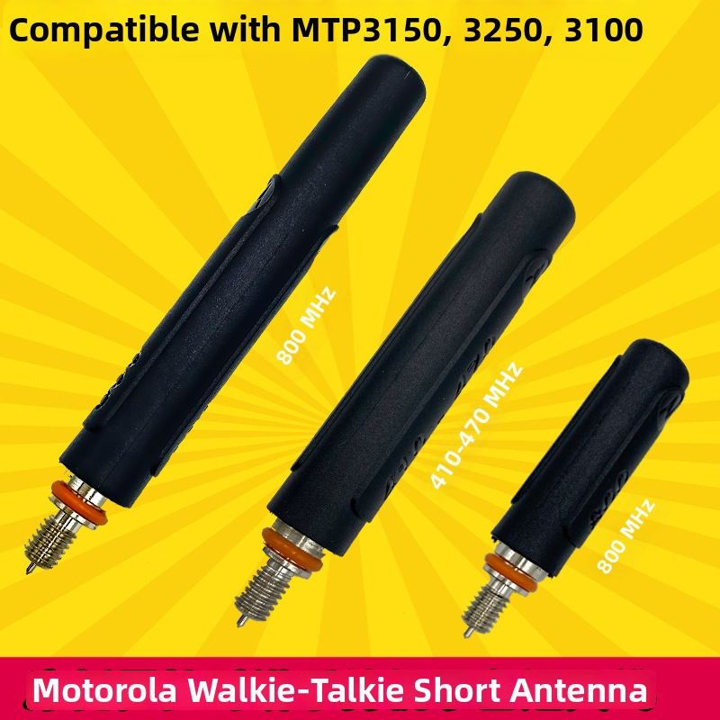 Anténa Motorola pre MTP3150 ultra krátka, kompatibilná s MTP850/830/MTH800; proti pádu; bez batérie; schválený model 11; dosah do 1,5 km