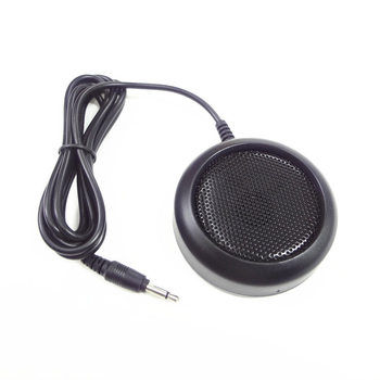 Difuzor extern mic pentru intercom auto, conector 3,5 mm, montaj autoadeziv, anti-interferență, fără baterie, autonomie până la 3 km