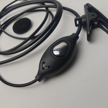 K-Head univerzalni headset za walkie-talkie s ukrasnim držačem za uho sa šljokicama, kompatibilan Baofeng 888S