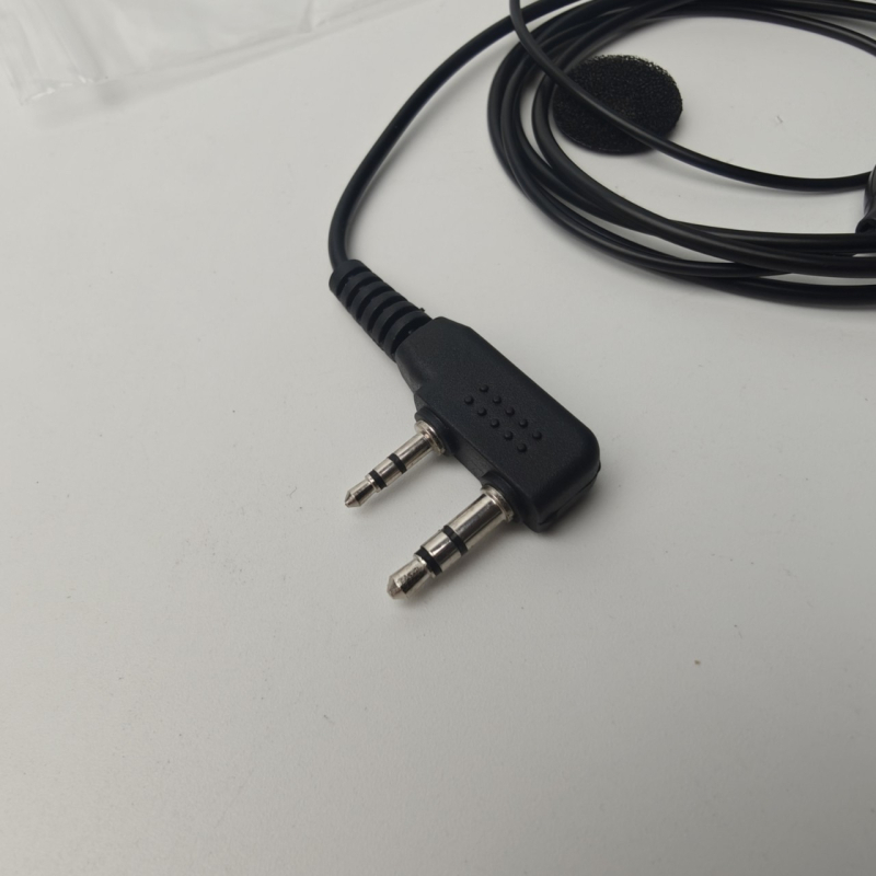 K-Head univerzalni headset za walkie-talkie s ukrasnim držačem za uho sa šljokicama, kompatibilan Baofeng 888S