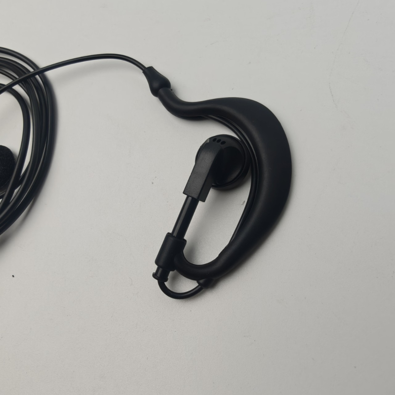 K-Head univerzalni headset za walkie-talkie s ukrasnim držačem za uho sa šljokicama, kompatibilan Baofeng 888S