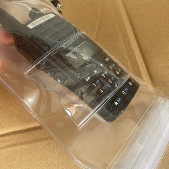 Walkie-Talkie IPX7 nepremokavý ochranný obal, priehľadný, univerzálny pre vonkajšie použitie, odolný voči prachu