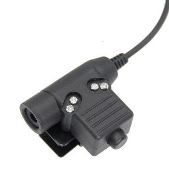 Interkom slúchadlo pre Motorola P8268/8668/GP338D s tlačidlom PTT Z-Tac Element U94 – odolné voči prachu, bez batérie, dosah až 1,5 km