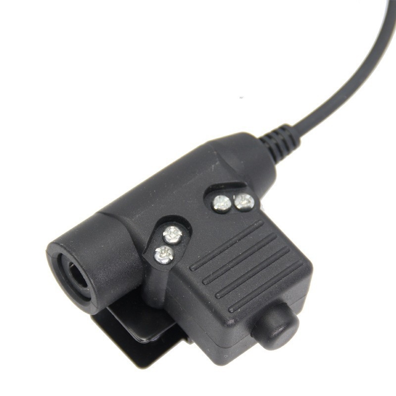 Interkom slúchadlo pre Motorola P8268/8668/GP338D s tlačidlom PTT Z-Tac Element U94 – odolné voči prachu, bez batérie, dosah až 1,5 km