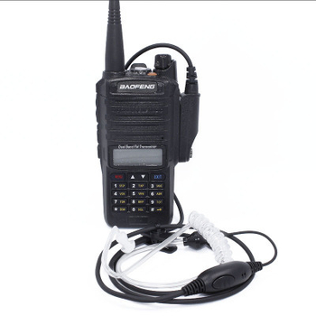 Căști Baofeng Waterproof Air-Guide pentru seria Baofeng de radiouri rezistente la apă, sensibilitate 100 dB, impedanță 50 Ω, cablu 120 cm