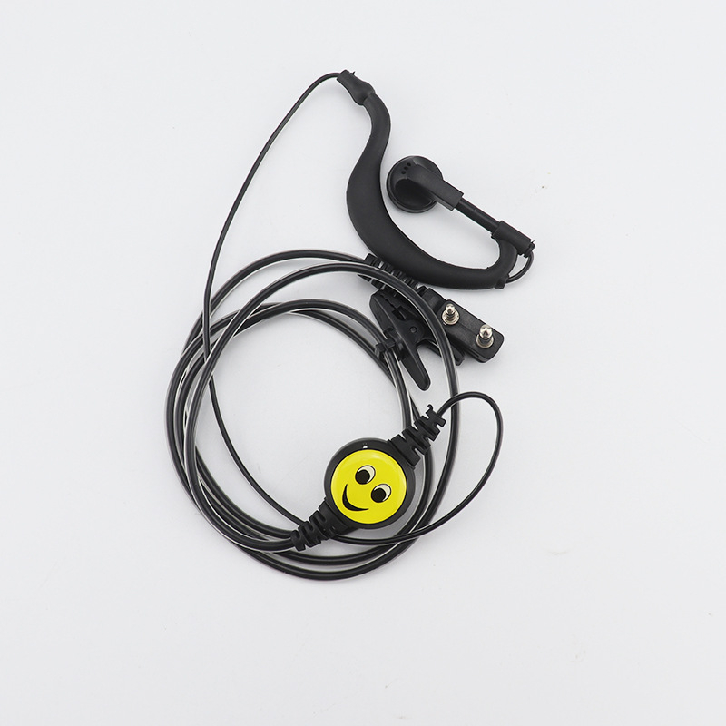 Baofeng Crystal Smiley headset pentru radiouri universale, cablu de 130 cm