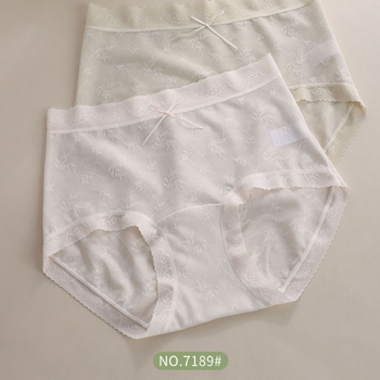 Γυναικείο Floral Νάιλον Μπικίνι Μέσης, Διαπνέον, Με Επένδυση Καβάλου από Mulberry Μεταξιού, 70–80% Νάιλον