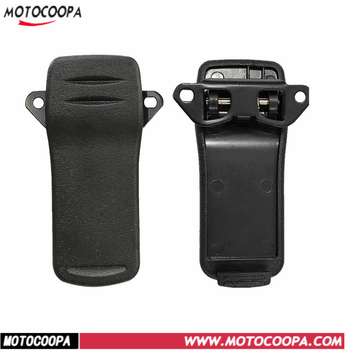 Αξεσουάρ μεταφοράς για IC-V85/ICF50 ραδιοσυσκευές — BP227 κλιπ μπαταρίας, MB-98 πίσω κλιπ, πλαστική κατασκευή κατά της πτώσης