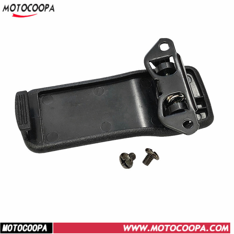 Αξεσουάρ μεταφοράς για IC-V85/ICF50 ραδιοσυσκευές — BP227 κλιπ μπαταρίας, MB-98 πίσω κλιπ, πλαστική κατασκευή κατά της πτώσης