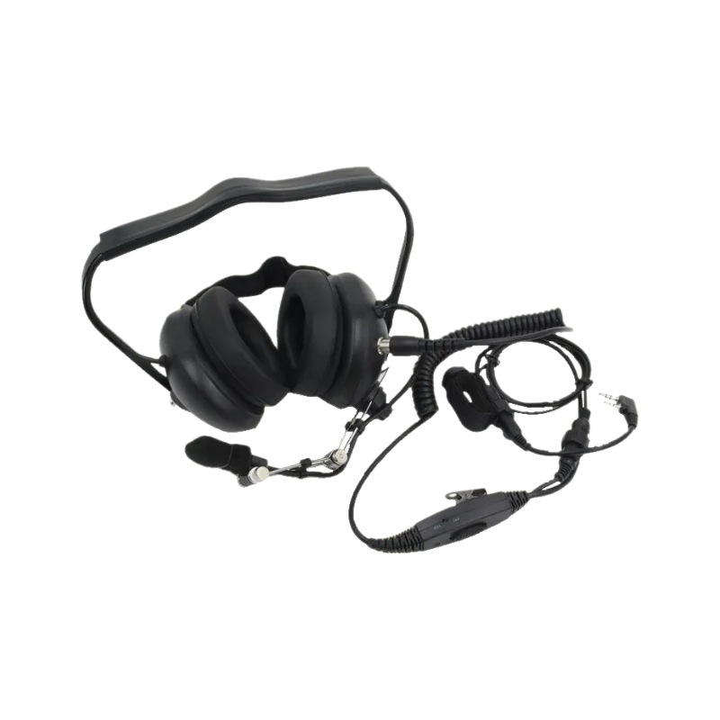 Walkie-Talkie avionske slušalice HK-03 – smanjenje buke, anti-interferencija, domet 3–5 km, kompatibilno s Baofeng, Quansheng, Senheax, Hytera, Teetong