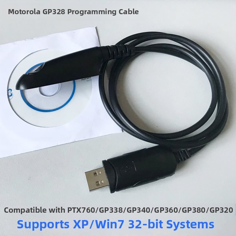 Baofeng GP328 Dátový programovací kábel pre GP328/GP338/PTX760 interkom na motocykel