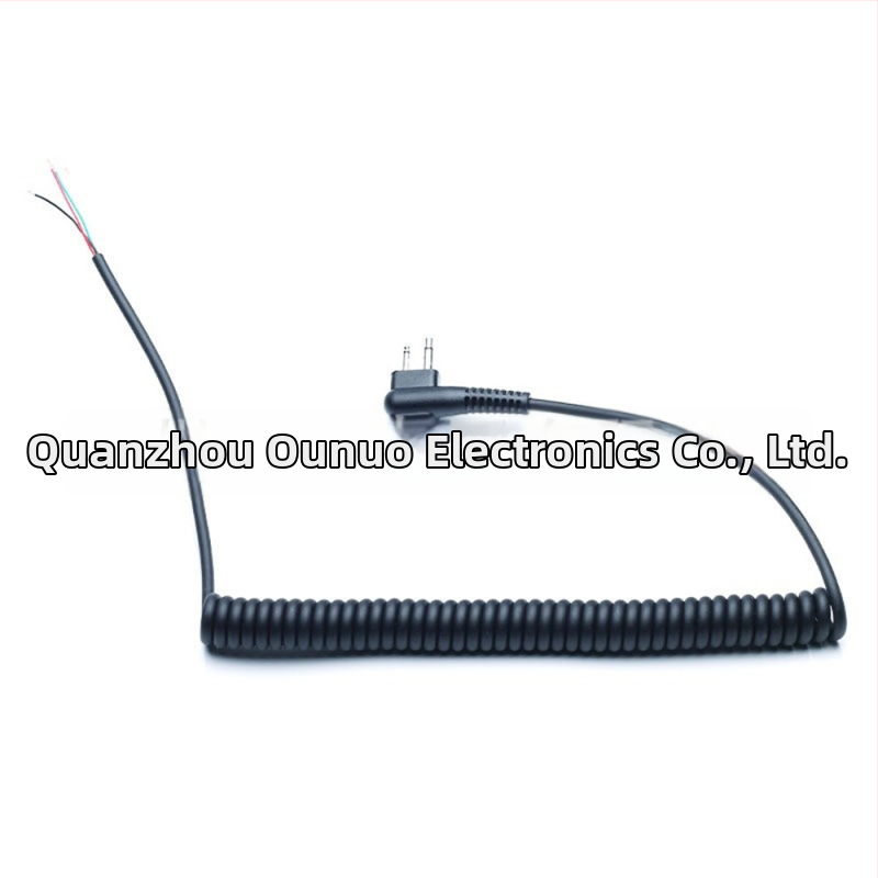 Kábel mikrofónu pre walkie-talkie, 4-vodičový, kompatibilný s Motorola M-head, GP68/88/88S/3188/300, bez batérie, prachotesný