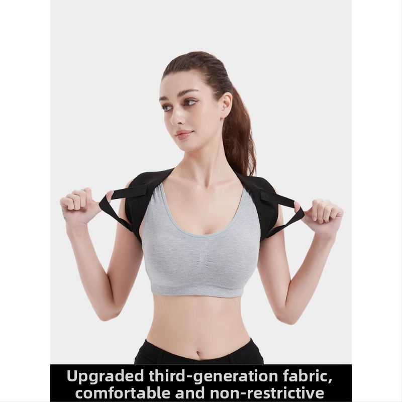 Коректор за позата за възрастни — невидим, с открита презрамка за рамо, Earthshaker, стил Wear, PVC, модел 553, пролет 2025