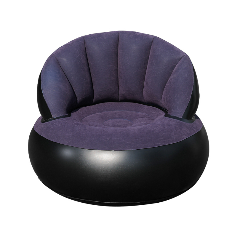 Φουσκωτός καναπές σε σχήμα μπάλας για ένα άτομο, bean bag, διπλώνεται και φορητός