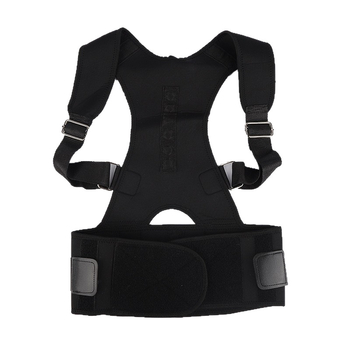 JALEX JL-019 Пояс за подкрепа на гърба за възрастни, дишаща корекция на стойката за изправено седене