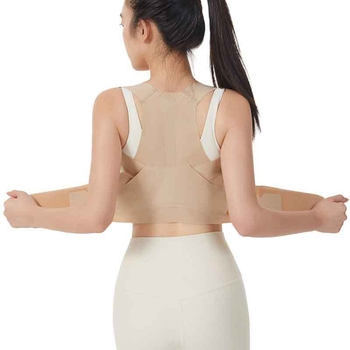 Ultra vékony láthatatlan tartásjavító öv - Weilong, hátsó támasz, Anyag: TPU 1.5 + 40D dupla oldalas nylon spandex Lycra, Modell: T-191A, 12 hónap garancia