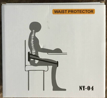 Поясна защита колан – 1680D плат с вътрешна 3 мм пяна, общо предназначение, корекция на стойката, 60 броя