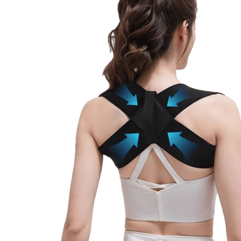 Centură pentru corectarea posturii, tip curea, PVC, pentru femei adulte, model: Hunchback posture correction belt